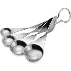 Acciaio inossidabile Misurini Nambe Twist Measuring Spoons Misurino 4pcs