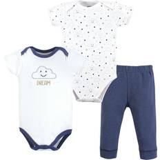 Hudson Bodysuit and Pants 3-Piece Set - Navy Clouds (10153124)