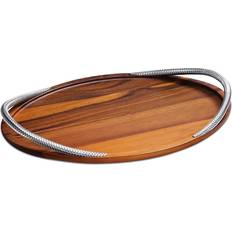 Nambe Braid Collection Serving Tray Plateau de service