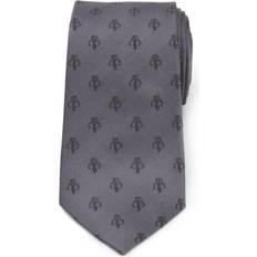 Men Ties Star Wars Mandalorian Tie - Grey