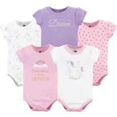 Girls - Purple Bodysuits Hudson Baby Bodysuits 5-pack - Magical Unicorn (10153014)