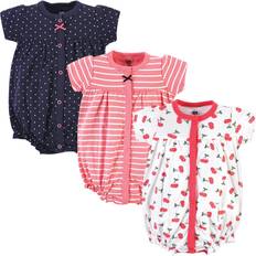 18-24M - Girls Playsuits Children's Clothing Hudson Baby Cotton Rompers 3-pack - Little Cherries (10152687)