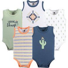 Sleeveless Bodysuits Children's Clothing Hudson Sleeveless Bodysuits 5-pack - Cactus (10155375)