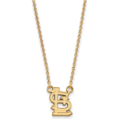 LogoArt St. Louis Cardinals Small Team Pendant Necklace W