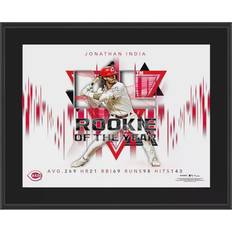 Fanatics Cincinnati Reds NL Rookie of the Year Sublimated Plaque 21/22 Jonathan India