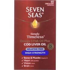 Seven Seas Fatty Acids Seven Seas Cod Liver Oil 60 Capsules 60 pcs