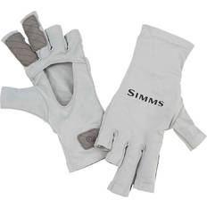 Guanti da pesca Simms Men's SolarFlex SunGlove Sterling