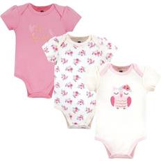 Hudson Short Sleeve Bodysuits 3-pack - Free Spirit Owl (10152953)