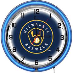 Imperial Milwaukee Brewers 18'' Neon Clock