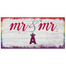 Fan Creations Los Angeles Angels Pride Mr & Mr Sign