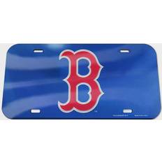 WinCraft Boston Red Sox Crystal Mirror License Plate