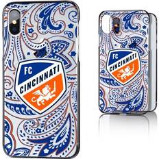 Mobile Cases Sports Fan Products Strategic Printing FC Cincinnati iPhone X Clear Case