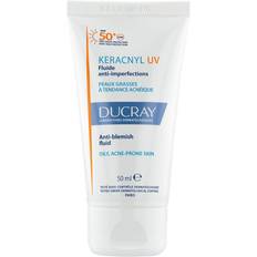 Akne Auringonsuojaukset Ducray Keracnyl UV Anti-Blemish Fluid SPF50+