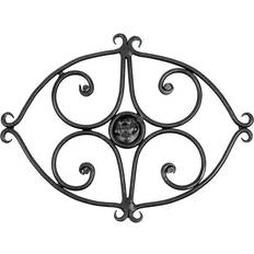 Iron Trivets Scroll Wrought Iron Oval Trivet