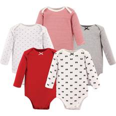 Hudson Baby Long-Sleeve Bodysuits 5-pack - Bows (10155259)