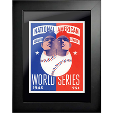 Mustang Detroit Tigers 1945 World Series Framed Program