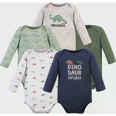 Long Sleeves Bodysuits Hudson Baby Long-Sleeve Bodysuits 5-pack - Dinosaur