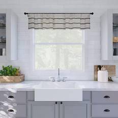 Twill Stripe Curtain Valance