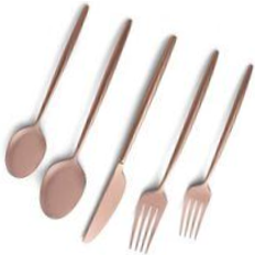 Cambridge Silversmiths Gaze Copper Mirror Cutlery Set 20pcs