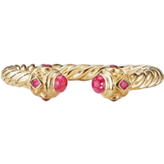 Yellow Rings David Yurman Renaissance Ring - Gold/Ruby