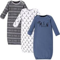 Babies Nightgowns Children's Clothing Yoga Sprout Gowns 3-Pack - Little Man (10192319)