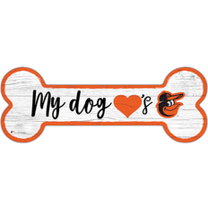 Fan Creations Baltimore Orioles Team Dog Bone Sign