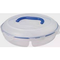 Lock & Lock Divided Appetizer And Snack Container With Lid And Handle Boîte de Cuisine 2.2L