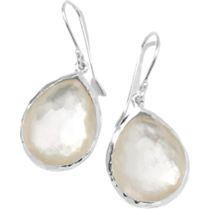 Ippolita Rock Candy Small Teardrop Earrings - Silver/White