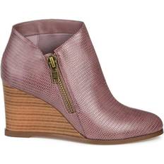 Purple Ankle Boots Journee Collection Glam - Purple