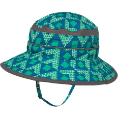 Turquoise Bucket Hats Children's Clothing Sunday Afternoons Kid's Fun Bucket Hat - Blue Dotamids