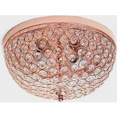 Lighting Lalia Home Crystal Glam Ceiling Flush Light 33cm