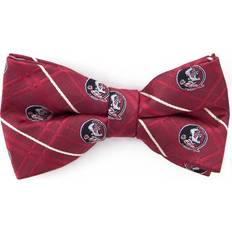 Polyester Ties Eagles Wings Florida State Seminoles Bow Oxford Tie - Red