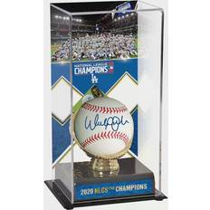 Fanatics Los Angeles Dodgers Autographed National League Champions Sublimated Display Case Baseball 20/21 Walker Buehler