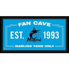 Fanatics Miami Marlins Framed Fan Cave Collage