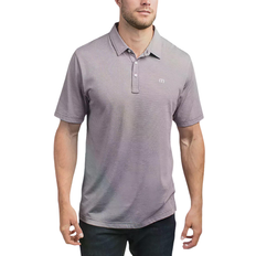 Travismathew The Zinna Polo T-shirt - Blackberry Cordial/White