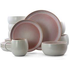 Elama Mocha Muave Dinner Set 16pcs