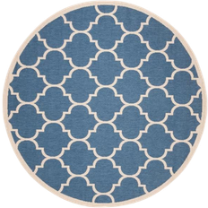 Carpets Safavieh Courtyard Collection Blue, Beige 121.92cm