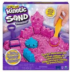 Sabbie Magiche Spin Master Kinetic Sand Shimmer Sparkle Sandcastle Play Set