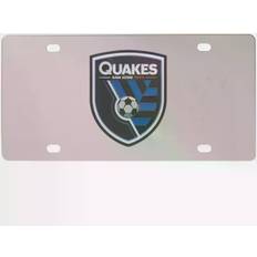 Stockdale San Jose Earthquakes Stainless Steel Elite Logo License Plate