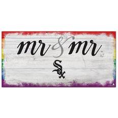 Fan Creations Chicago White Sox Pride Mr & Mr Sign