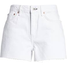 W23 Shorts Rag & Bone Dre Low-Rise Shorts - White