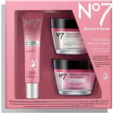 Gift Boxes & Sets No7 Restore & Renew Face & Neck Multi Action Anti-Ageing Skincare System