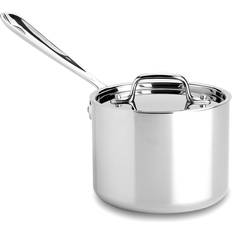 Stainless Steel Other Sauce Pans All-Clad D3 with lid 1.89 L 16.002 cm