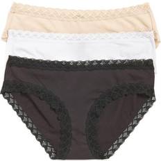 Natori Bliss Girl Brief 3-pack - Black/Cafe/White