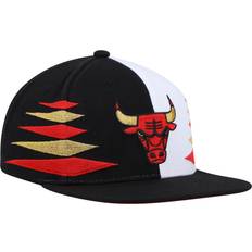 Mitchell & Ness Chicago Bulls Diamond Cut Snapback Hat Men - Black/White