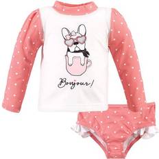 1-3M UV Clothes Children's Clothing Hudson Baby Swim Rashguard Set - Bonjour (10325404)