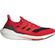 Sintético - adidas UltraBoost Zapatillas de Running Adidas UltraBoost 21 M - Vivid Red/Solar Red/Core Black