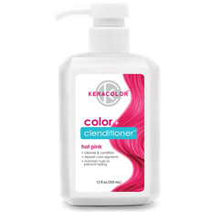 Pink hair dye KeraColor Color + Clenditioner Hot Pink 12fl oz