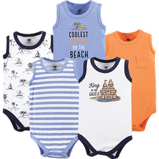 Sleeveless Bodysuits Hudson Sleeveless Bodysuits 5-pack - Sandcastle (10153323)