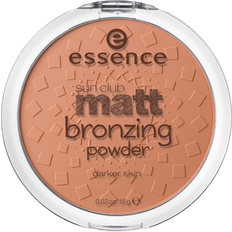 Matte Bronzere Essence Sun Club Matt Bronzing Powder #02 Darker Skin